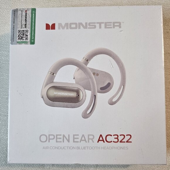 Monster Open Ear AC322 - Bluetooth 5.4 Headset - Picture 1 of 6